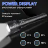 New Portable Lanterns 10000MAh LED Most Powerful Flashlight USB Recharge Flash Light LED Flashlight Zoom Tactical Lantern Long Shot 26650 Torch