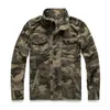 Men S Down Parkas Men kurtka wojskowa M65 dżinsowe retro kurtki ładunkowe na zewnątrz Multi Pockets Camo Tops Field Casual Fashion Turins Mundur 231219