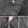 Men's Jackets Autumn New High-quality Men's Denim Jacket Fashion Hole Casual Cotton Button Stretch Street Personality Denim Jacket S-5XLL231026