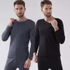 Inverno roupa interior térmica longo johns masculino manter quente topos calças definir roupas grossas confortáveis conjuntos térmicos 231220