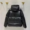 Herrarna ner parkor herrar ner jackor parka kvinnor svart puffer jacka huva premium casual utomhus vinter varmt förtjockad brun designer rockar huva toht