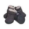 Dog Apparel Winter Pet Shoes For Small Dogs Warm Fleece Puppy Snow Boots Chihuahua Yorkie Products