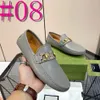 40Model Luksusowe skórzane buty męskie mokasyna designerskie buty 2023 Summer Mash