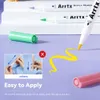 Arrtx 60 Pastel Renkler Akrilik Fırça İşaretçisi Boya Kalemleri Kaya Cam Tuval Metal Seramik Kupa Ahşap Plastik 231220