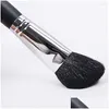 Makeup Brushes Angled Blush Concealer Contour Loose Powder Facial Smudge Brush Soft Animal Hair Wooden Handle Salon Quality Drop Deliv Dh0Yz