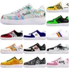 DIY exquisite shoes beautiful autumn mens Leisure shoes for men women sneakers Classic cartoon graffiti trainers comfortable dark purple sports