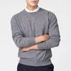 Pulls pour hommes Pull Touchant la peau Hommes légers Col V Couleur Solide Slim Fit Tricots Pull épais pour l'automne