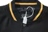 L'uniforme da baseball in edizione limitata del 40 ° anniversario del marchio di moda americano, giacca nera 8, kenijima in lana con ricami hip-hop di alta strada, lo stesso stile