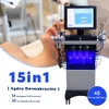 15 In 1 Hydra Facial Machine Dermabrasione Attrezzatura per pulizia del viso idra Attrezzatura per la pulizia della pelle per cure per la pelle rimozione delle rughe rimozione