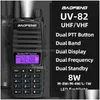 Walkie Talkie Baofeng UV 82 Real 8W 5W Ham Radio Comunicador Dual PTT Long Range Two Way Portable FM Amatör CB Stations Drop Delive Dhdzu