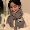 スカーフインスタグラムスカーフ女性冬模倣カシミア2023新しい日本と韓国の多才な学生カップルウォームスカーフメンズショール