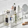 Desktop Cosmetic Rack Bathroom Shampoo Skincare Products Holder Large capacity Organizer Kitchen Seasoning Food Storage 231220