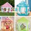 Zabawne namioty przenośny namiot dziecięcy basen z piłką zabawką księżniczki zamek Play House Kids Small Hous