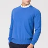 Pulls pour hommes Pull Touchant la peau Hommes légers Col V Couleur Solide Slim Fit Tricots Pull épais pour l'automne