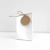 25/50Pcs Retro Kraft Paper DIY Gift Bag Jewelry Cookie Wedding Favor Candy Box Food Packaging Bag With Rope Birthday Party Decor 231220