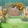 1.2/1.5/2.1m Ballong Round Arch Backdrop Flower Display Set Stand Hold Mental Frame Kit Birthday Wedding Party Decor 231220