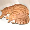 カーペット3D子猫動物プリントフロアラグカーペット廊下キッチンソフトマット洗える洗濯抵抗アンチスリップランドリーバスルーム