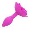 Vibratorer 1st Big Anal Toy Rose Shape Butt Plug Sexig Tail Man Prostate Massager Butplug Uae Sex Toys For Woman Par Gay Dilator 231219