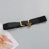 Belts Women's Fashion PU Leather Elastic Corset Female Cummerbund Coat Waistband Dress Decration Wide Belt J205