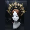 Parti Malzemeleri Lolita Halo Crown Head Band Barok Vintage Gotik Başlık Kadın Kızlar Bakire Mary Tiaras Kafa Giyim Aksesuarları