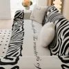 HGX-мультяшные линии с принтом, чехол для дивана, синельное полотенце для дивана, чехол для дивана, универсальное одеяло для дивана с защитой от кошачьих царапин, декор комнаты 231220