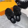 Orans teddy sandaler hshaped ull tofflor kvinnliga par platt lyxig gåva kvinnor varm toffel par mens orans cognac faux sandal toffel vinter inomhus topp kvalit wq