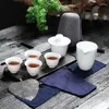 Teaware Sets Ceramic Gaiwan Tea Cup For Chinese Travel Set Drinkware With Bag B33