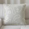 Pillow Luxury French Pillows Ins Case Chenille Decorative Cover For Sofa 45x45 Modern Home Decorations