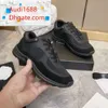 Thick soled Casual shoes women platform Travel leather lace-up sneaker 100% cowhide fashion lady Letters Flat designer Running Trainers men gym sneakers size 35-42H