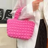 Bolsas de noche Bubble Gauze INS Bolsa de axila femenina Plisada 2023 Tendencia Tote Nube Hombro ligero para niña