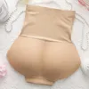 Panties Push Up Buttocks Large Hips Thin Waist Women High Shaper Comfy Butt Hip Shapewear Fake Underwear With Filling Pad 231220