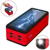 Cell Phone Power Banks Solar Power Bank 100000mAh Solar Charging Mobile Phone Wireless Charging Large Capacity Battery External Battery Fast Charging J231220