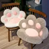 2 dimensioni INS orso gatto zampa cuscino animale cuscino del sedile peluche ripiene divano pavimento interno casa sedia arredamento inverno bambini ragazze regalo 231220