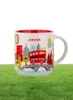 14oz kapacitet keramisk stad mugg brittiska städer bästa kaffemugg kopp med originalbox london city1295920