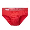 Underpants 1Pc/2023 Men's Panties Sexy Underwear Male Briefs Men Jockstrap Pant Comfortable Slip Breathable Cotton Mens