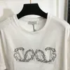 T-shirt da donna firmata camicia di lusso abbigliamento per top estivi moda spine ricamo ragazza 20 dicembre WE8L