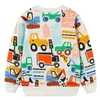 Pullover Bumeex Bambini Ragazzi Felpa Autunno Vestito per bambini Manica lunga Cartoon Pullover Maglione Ragazzi Girocollo Maglione 2-7 anniL231215