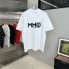 Tshirt Spring/Summer Trend Fashion T-shirt Krótkie rękawie Wysokiej jakości Jacquard damskie odzież męska Rozmiar M-XXXL Kolor czarno-biały 9S83