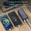 Mobiltelefon Power Banks Stora kapacitet Power Bank 200000MAH Mobile Power Supply 65W Fast Charging Mobile Laptop Outdoor Mobile Power Supply J231220