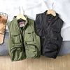 Gilet multitasche addensato giacca senza maniche Gilet giubbotti di salvataggio con tasche per bambini