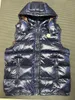 Designer Men's Vests puffer vest Multi-style Winter Down jacket Fashion designer Badge Sleeveless glossy leave-in z6 SHEW