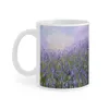 Mugs Lavender Mist White Mug Coffee Tea Cups 330Ml Purple Field Blue