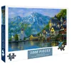 3D -Rätsel DIY Large Puzzle Game Toys 1000 Stücke für Erwachsene Jigsaw Bildung intellektuell dekomprimierende Geschenk 231219