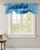 Vorhang Marine Dolphin Coral Kleine Stangentasche Kurze Vorhänge Home Decor Partition Schranktür Fenster