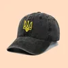 Cappellini da baseball Moda Bandiera dell'Ucraina Baseball per uomo Donna Cotone lavato Cappello da sole casual Hip Hop Snap Back Cap Papà Cappelli da camionista