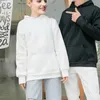 Herrtröjor tröjor huva tröja män s-4xl jumpers mjuk överdimensionerad hoodie lätt tallrik lång ärm pullover solida kvinnor parkläder asiatisk storlek 231220