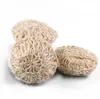 Éponge De Bain En Sisal Naturel Organique Fait À La Main À Base De Plantes Boule De Douche Exfoliante Crochet Gommage Corps Épurateur Esponja De Bano De Sisal Sisal Badspons