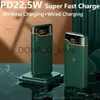 Banki z telefonu komórkowego Szybkie QI bezprzewodowa ładowarka zasilająca 20000 MAH 22,5W QC PD3.0 Szybkie ładowanie Powerbank dla iPhone'a 13 12 Huawei P40 Xiaomi Poverbank J231220