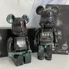 Bearbrick 400% Building Building Violent Bear 2G Kongshanji Bujia Fashion Play Regali fatti a mano felici felici di fare in scatola al dettaglio