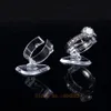 100 pcs Clear view elastic-C circle Plastic Ring Display Stand Holder Rack Tabletop Decoration Stand MX200810341a